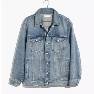 Madewell Oversized Trucker Denim Jacket